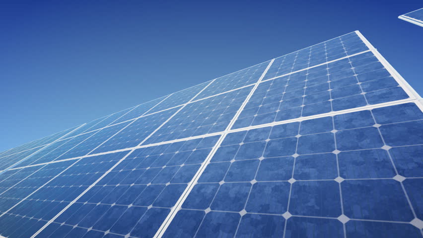 Solar Panels. Silicon Photovoltaic Cell.