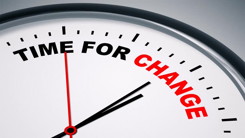 time for change