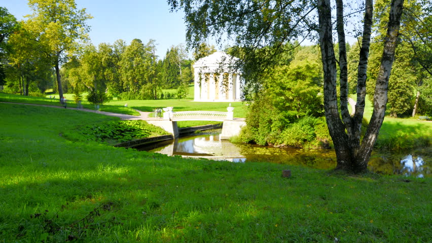 The Pavlovsk parkland - St Petersburg, Russia