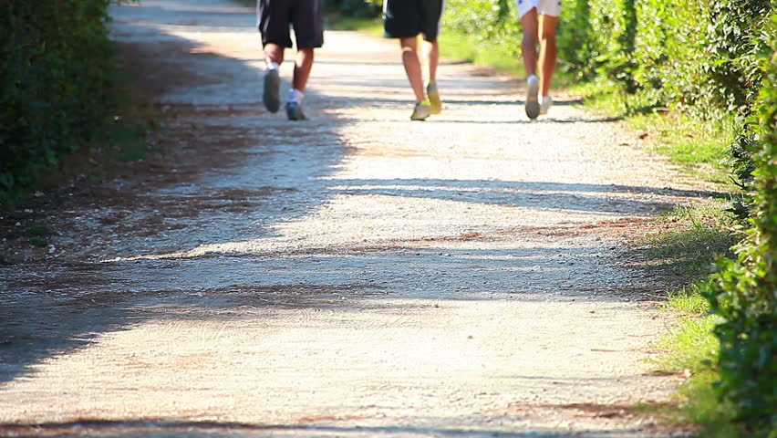 Running at park - good habit