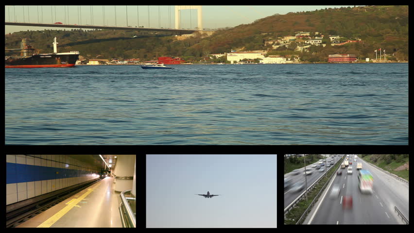 Transportation montage