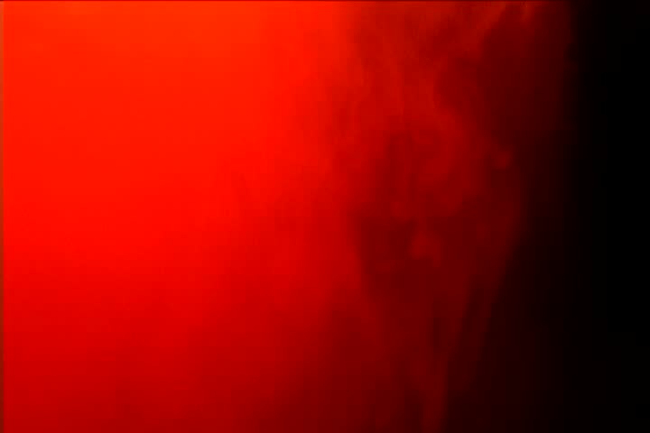 injecting black ink into red liquid