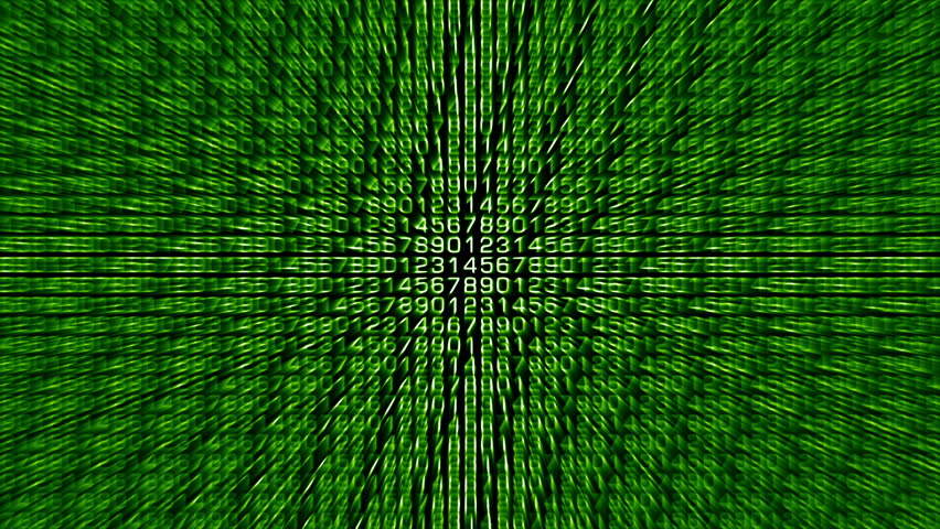 Numbers in decimal numerical system random calculations.Unique design.