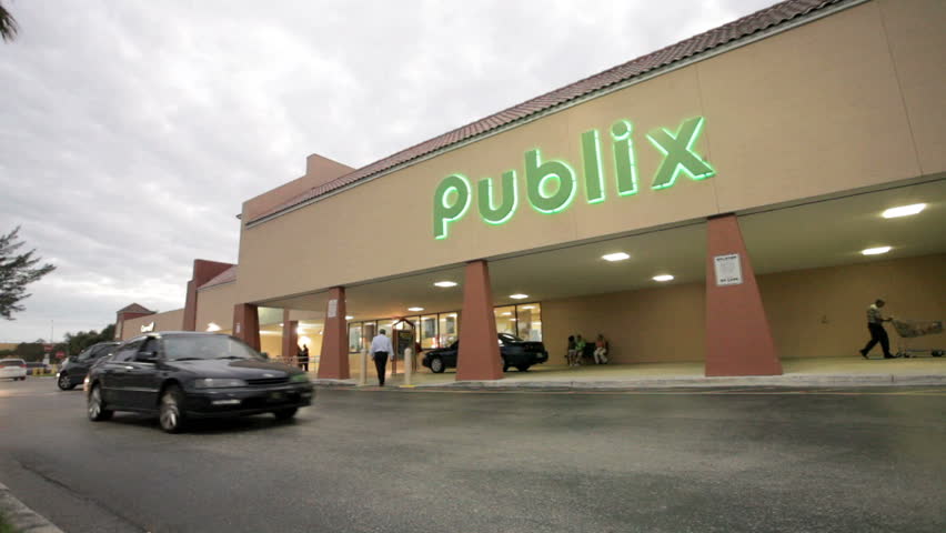 MIAMI, FLORIDA - OCTOBER 3: Static shot of Publix Supermarket exterior, October 3, 2011, Miami, Florida, United States. Founded in 1930, Publix Super Markets is the largest and fastest-growing employee-owned supermarket chain in the United States.