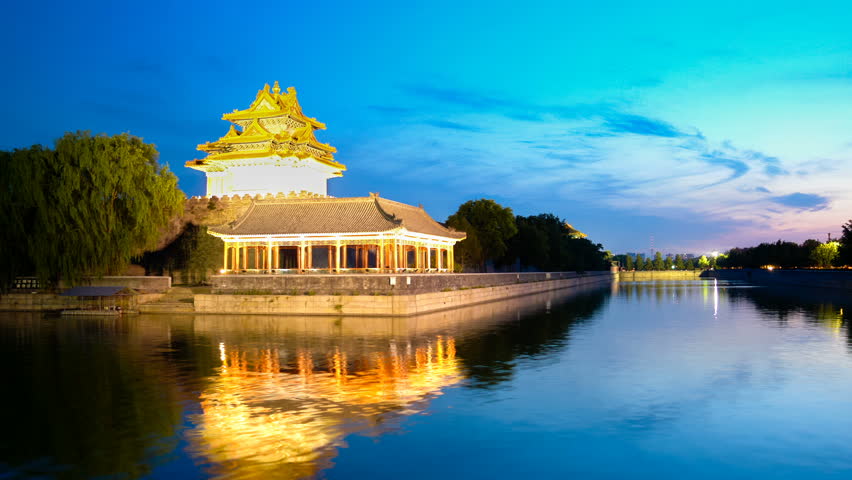 Forbidden City, Beijing, China Timelapse