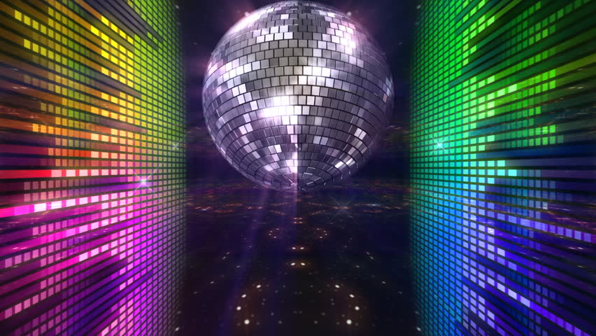 Disco and Club Space background.