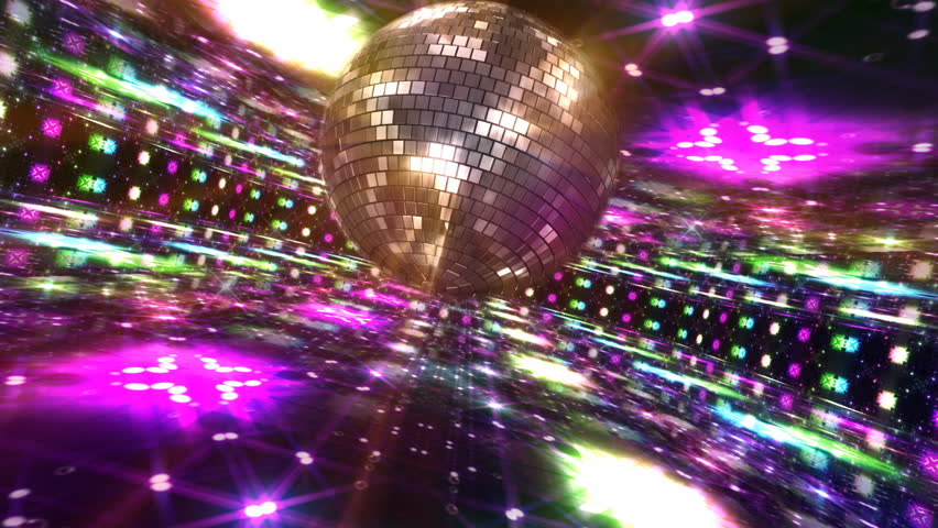 Disco and Club Space background.