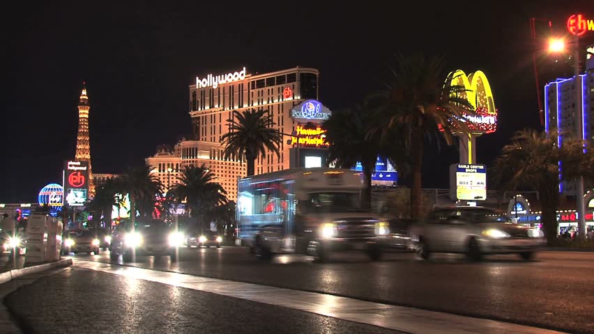 LAS VEGAS, NEVADA - CIRCA OCTOBER 2010: Las Vegas nightlife.