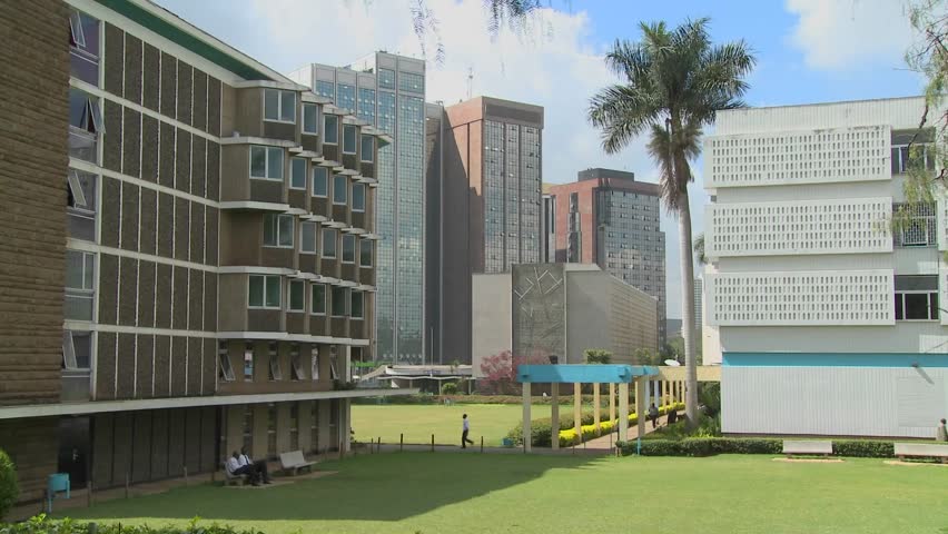 A nice establishing shot of the University of Nairobi in Kenya.