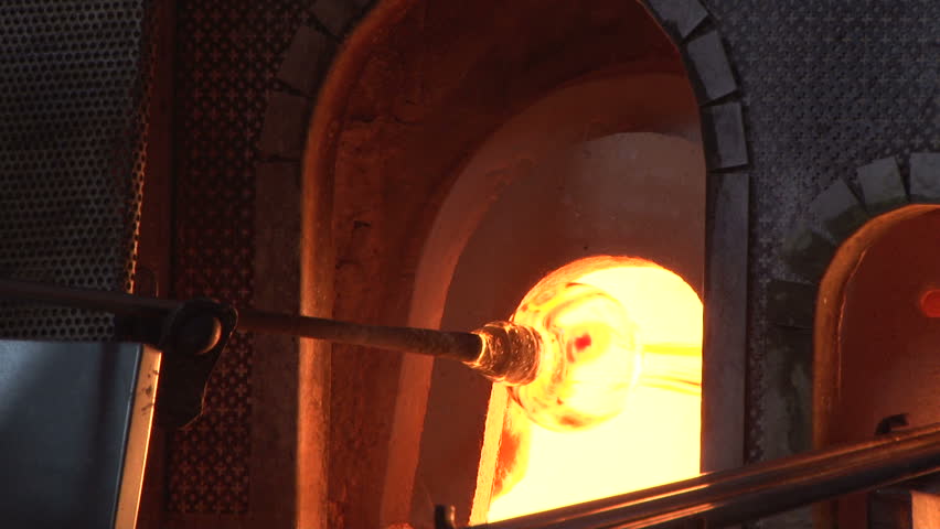 Glass blowing in Murano, Venice
