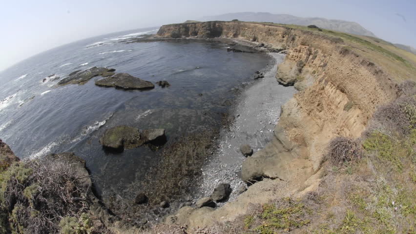 Time lapse of waves breaking on Sand Dollar Beach in Big Sur, California.