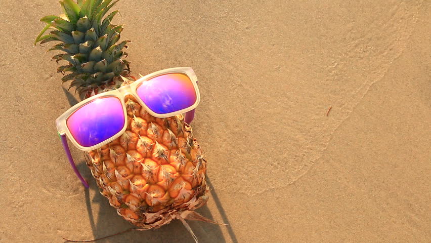 Pineapple By The Seaside Image Free Stock Photo Public Domain Photo