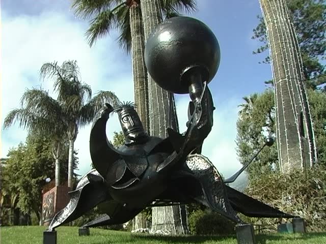 Statue in Monte Carlo