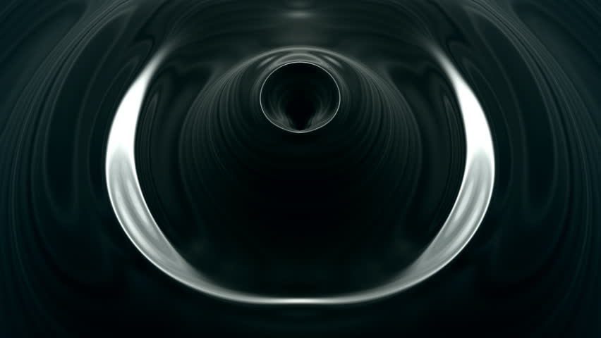 Abstract green ripples