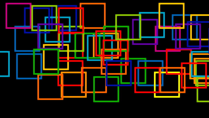 Animated moving rectangles usable for background. (HD720/30fps).