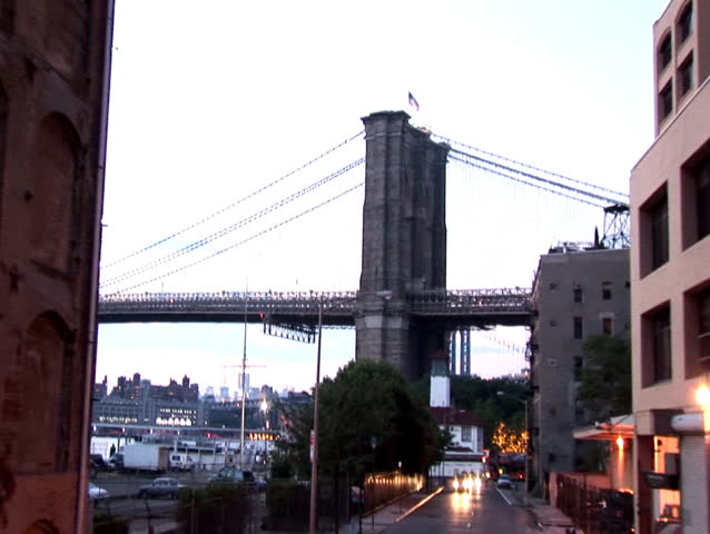Look Back at bridge New York