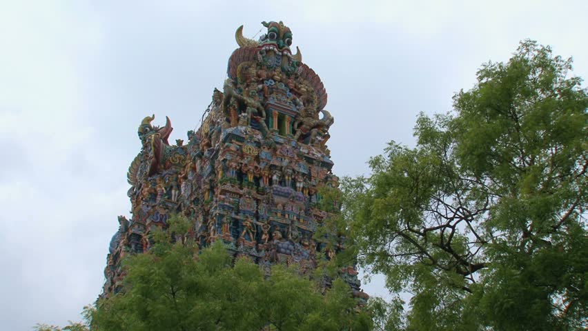 The Meenakshi Temple in Madurai, India