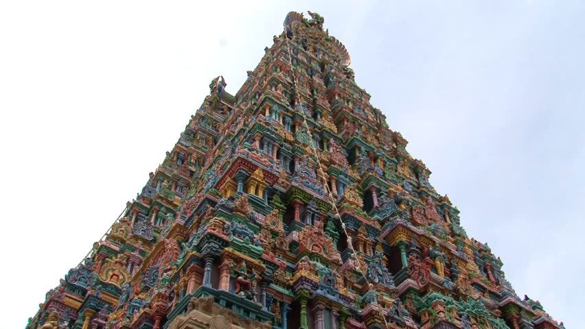 The Meenakshi Temple in Madurai, India