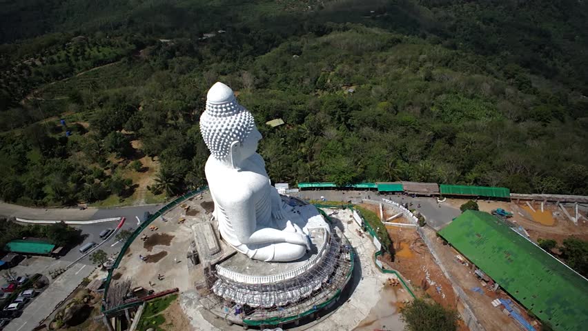 Phuket S Big Buddha One Island S Most Stock Footage Video Royalty