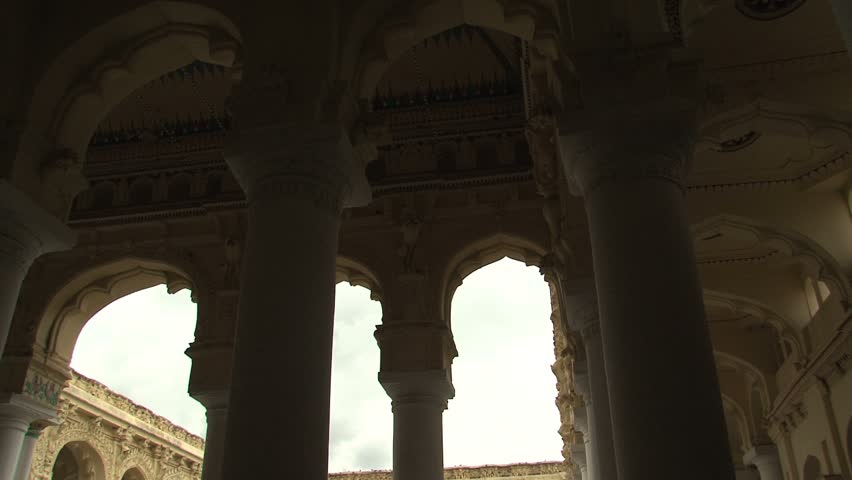 Thirumalai Naicker Palace in Madurai, India