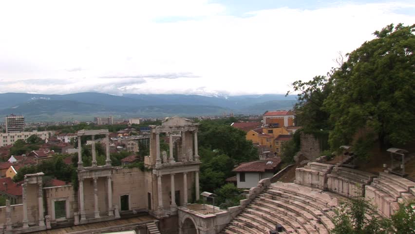 The Roman Ampitheatre of Plovdiv