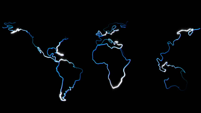 painting continents, HD1080p