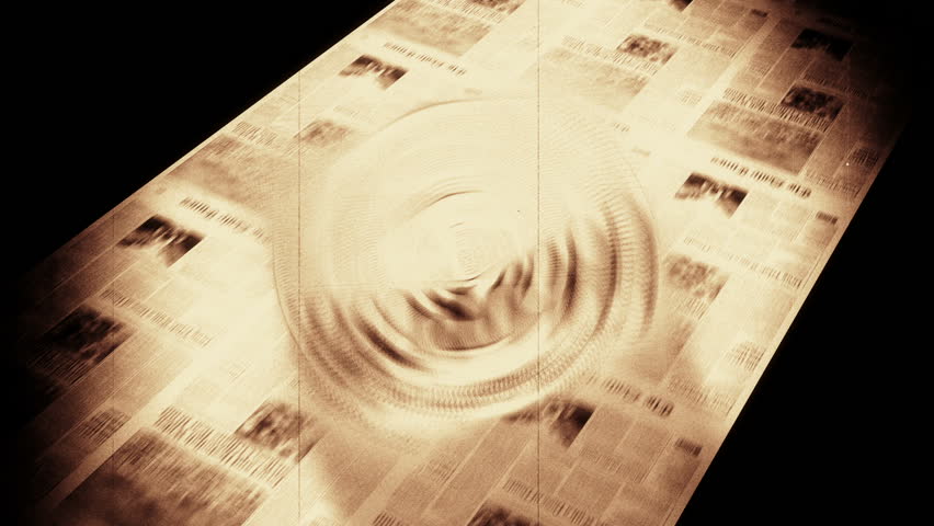 Gold Rush! - Newspaper Headline Intro + Loops