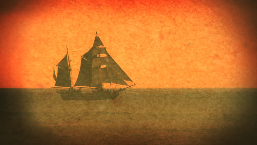Pirate Ship - Old World Sailboat