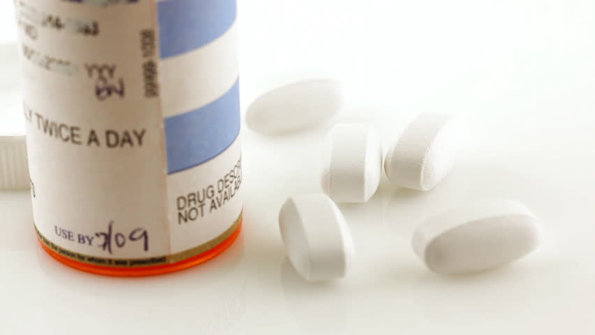 Prescription Bottle and Pills