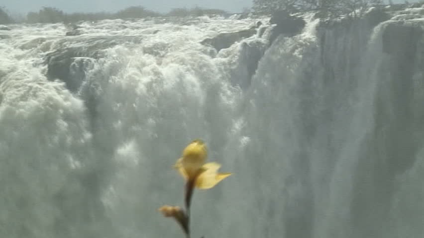 Mist Bellowing up from Victoria Falls, Zambia