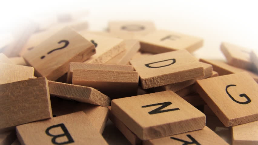 Alphabet Tiles with Question Mark Loop