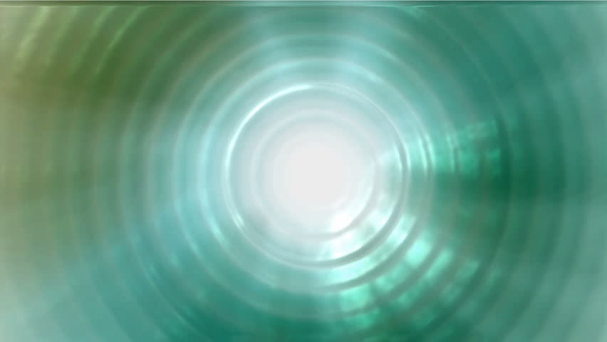 blue tunnel hole and sound pulse,rays laser light.