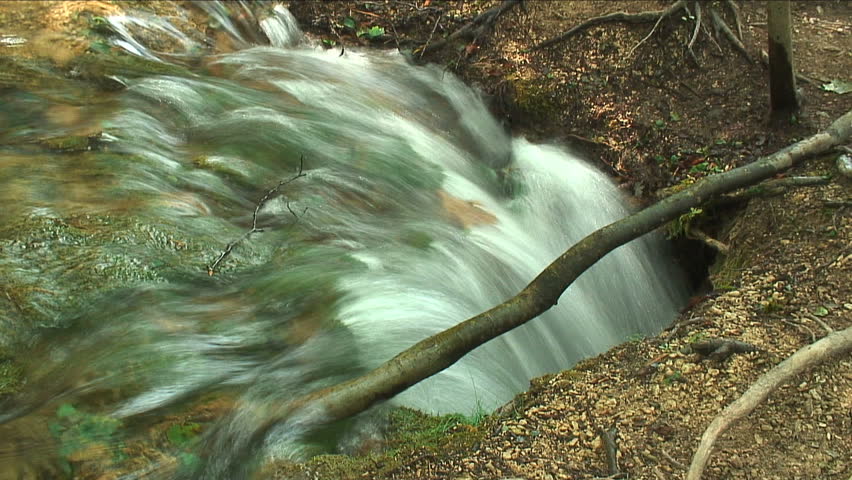 1/8 Second Shutter: Water Going Down Hole