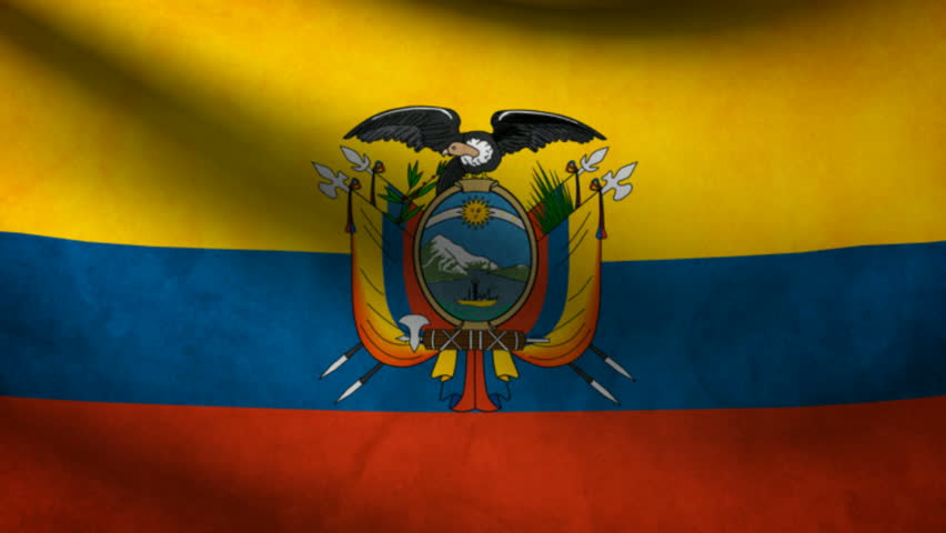 Ecuador flag.