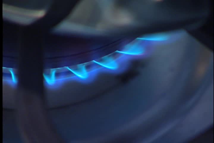 A gas burner