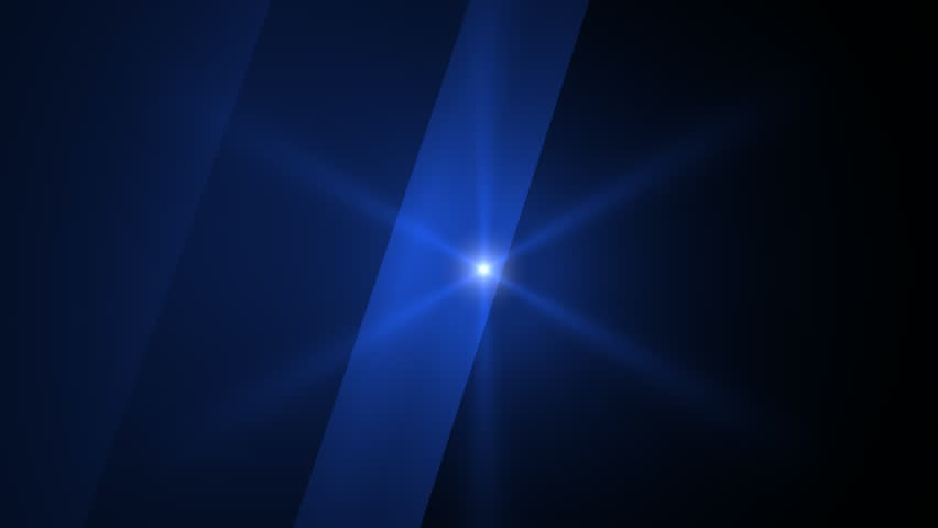 Electric flash of lightning on a blue background