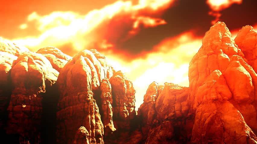 supposed to look like hell, could also pass for the surface of venus or mercury