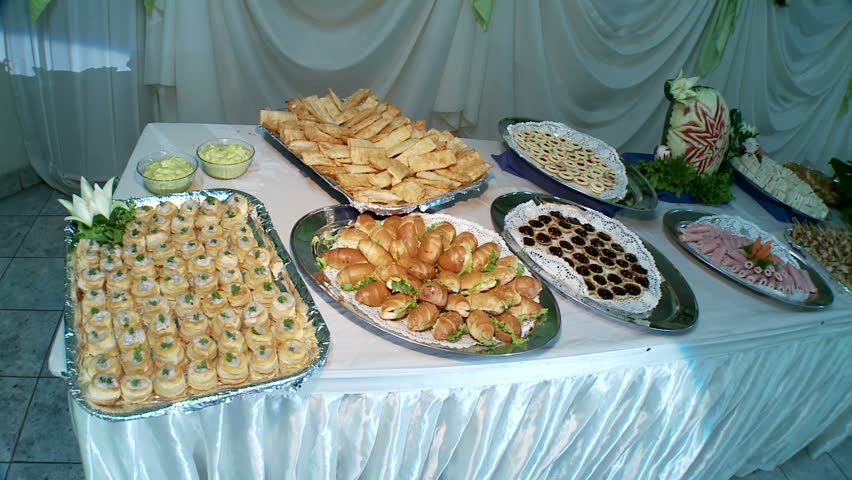 Wedding buffet