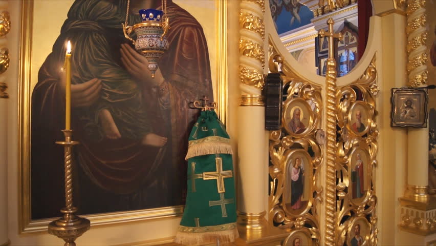Russian Orthodox Church interior