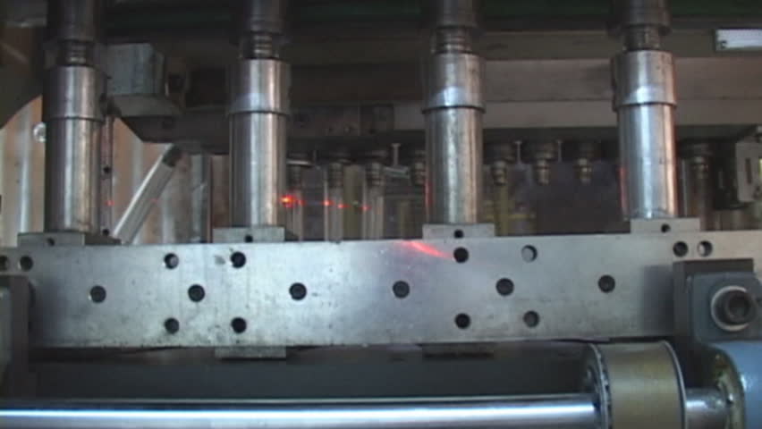 Automatic industrial blowing machine for plastic bottles (beverage industry)