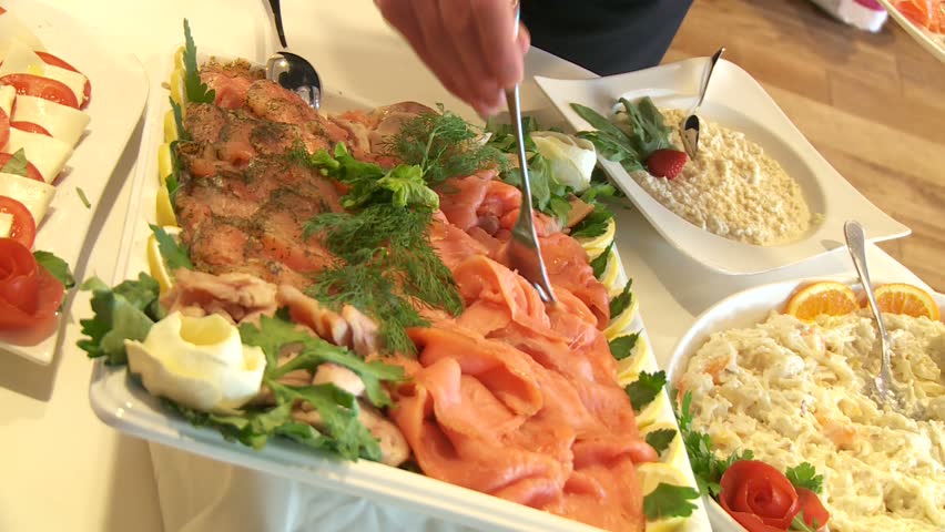 Buffet items