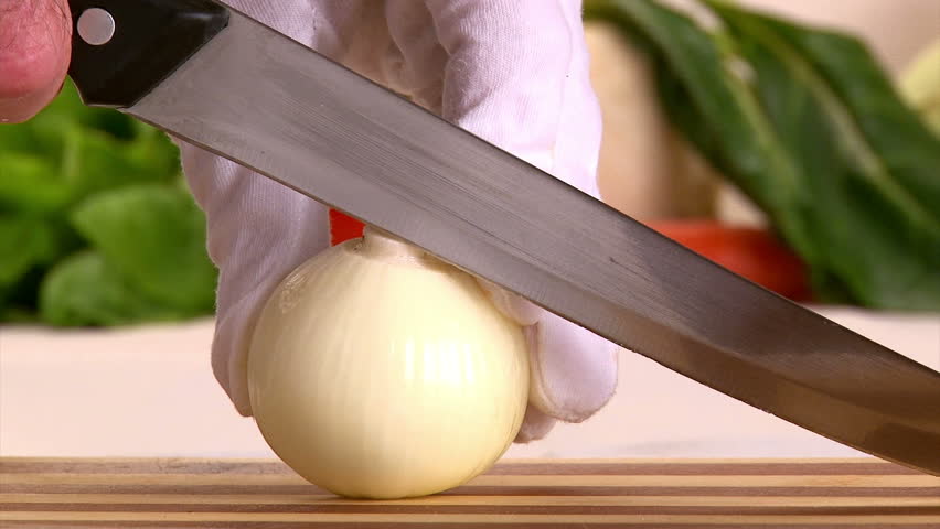 Onion, tomato, carrot, cut, 3 clips