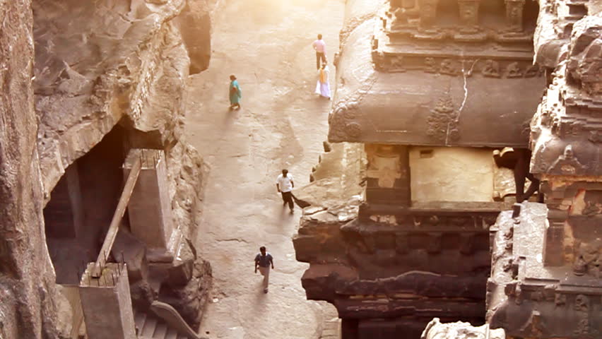 Fabulous Ellora Kailasanathar Temple at Ellora, Maharasthra, India