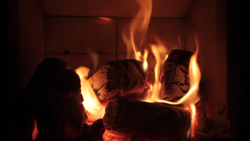 Fire. The ambiance is perfect for cafes and restaurants etc.. on the screen