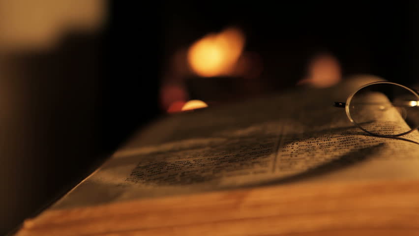 A pair of old glasses