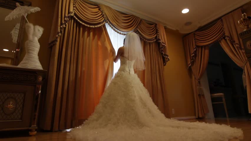 Bride waiting