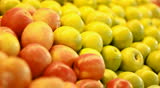 Vegetables fruits salad apple healthy merchandise supermarket diet 