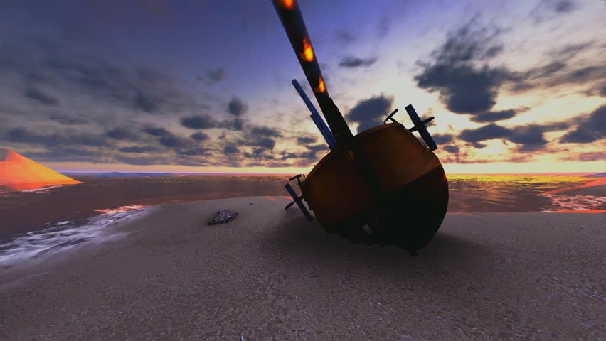 Pirate shipwreck