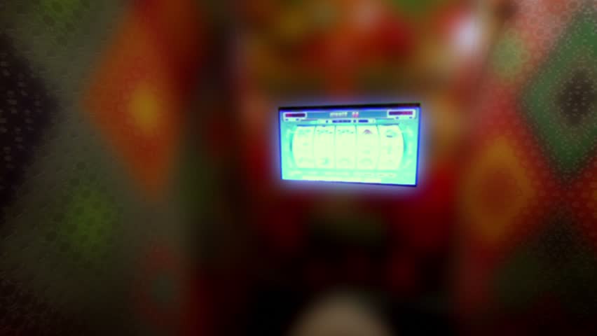 Hand pour water uses original washout in game slot machine style at toilet