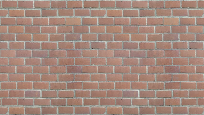 breaking red brick wall